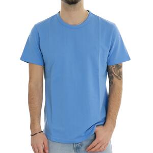 T-SHIRT PIQUET SUN68 PETROLIO